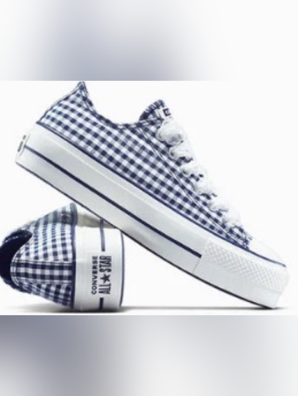 Converse CTAS LIFT OX OBSIDIAN/WHITE  Low Top Sneakers Size 7 New - Picture 2 of 12